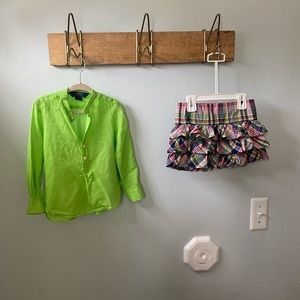 Top and skirt outfit Ralph Lauren size 3T